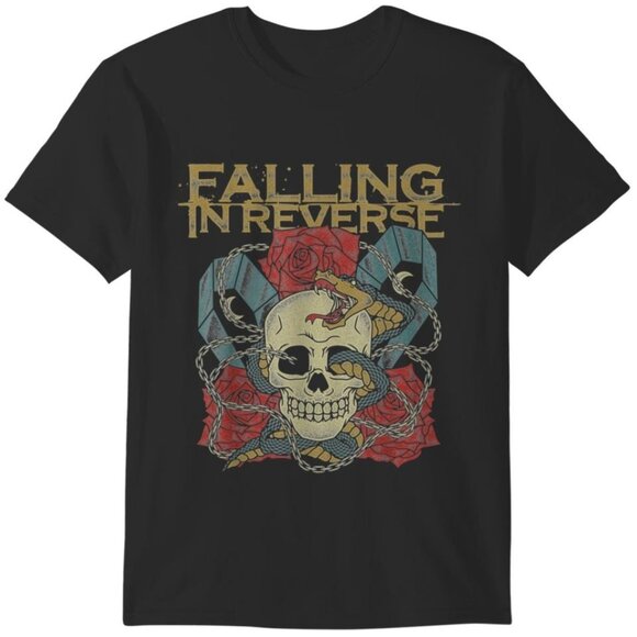 Falling In Reverse Band T-Shirt Rock Metal Graphic Concert Fan Gift Shirt 156 - Picture 1 of 5